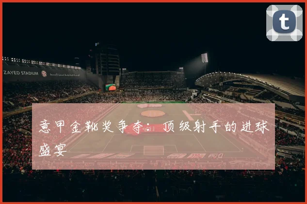 意甲金靴奖争夺：顶级射手的进球盛宴